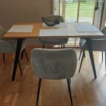 stół z dębowym blatem vita II naturalny półmat (1)