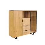 drewniany barek na alkohole na nóżkach DELIO II (8)(1)