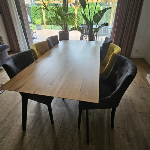 stół CORTEZ lakier naturalny