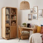 omnis regał i biurko z drewna dębowego (3)