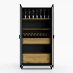 Nowoczesna witryna na alkohol barek do salonu NEMIR II (4)(1)