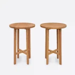 pomocnik stolik barowy dębowy olej orzech (8)