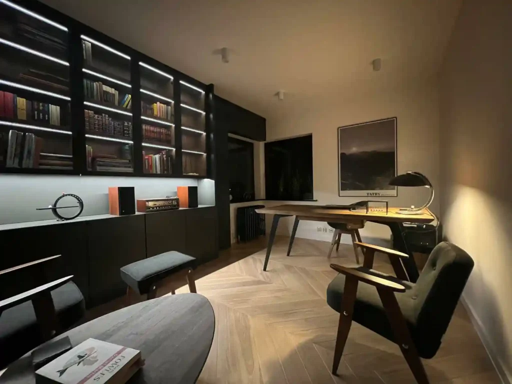 Biurko VITA III z szufladą podblatową olej dąb antyczny (9)