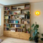 dębowy regał VITA II