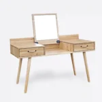 toaletka dębowa biurko AXEL (3)