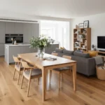 Dębowy stół rozkładany do jadalni DANTE I - obrazek 4