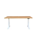 regulowane biurko COLIN II zaokrąglone kanty, bez szuflady (2)