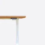 regulowane biurko COLIN II zaokrąglone kanty, bez szuflady (9)