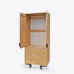 Szafa dębowa z szufladami w stylu loft VITA - obrazek 5