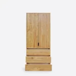 Szafa dębowa z szufladami w stylu loft VITA - obrazek 10