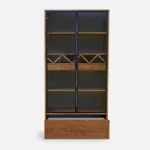 witryna dębowa MERIS V z funkcją barku (5)